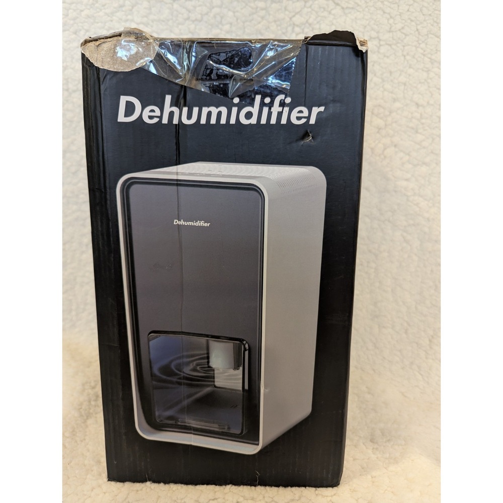 Dehumidifier for Bedroom or Bathroom w/ Rainbow Light, Odor Removal, Sleep Mode